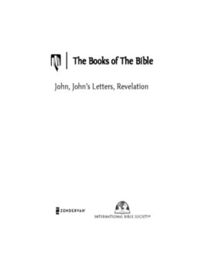 cover image of John, John's Letters, Revelation